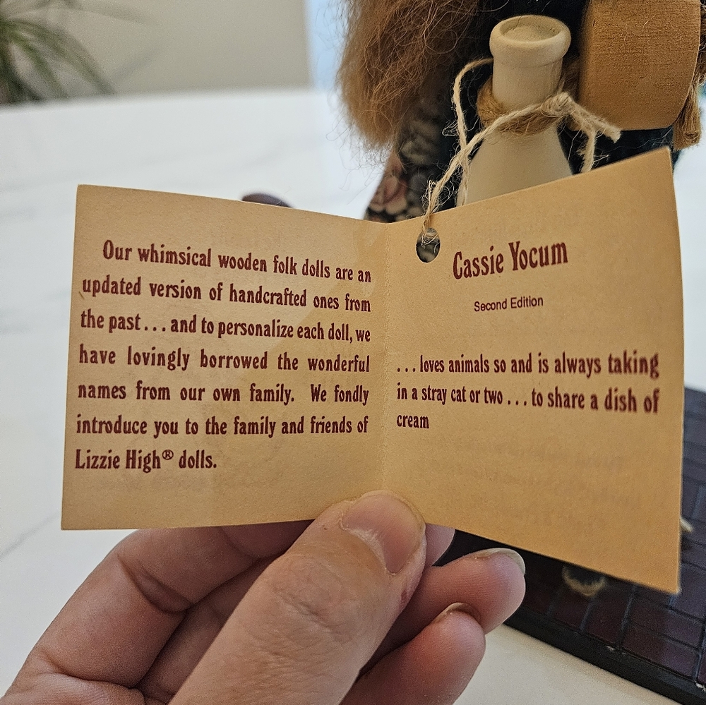 Lizzie High Cassie Yocum Doll